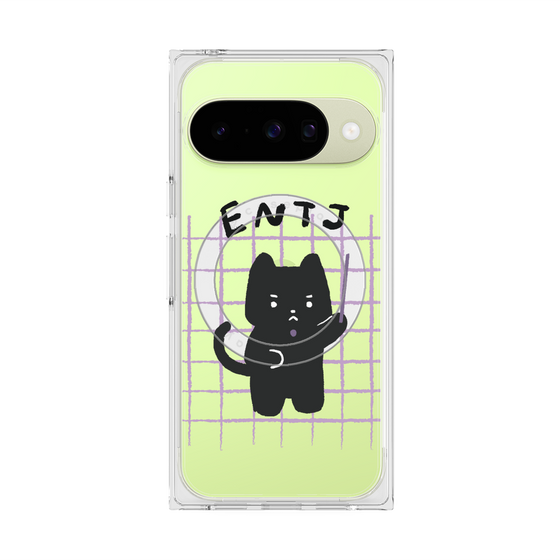 プレミアムスクエアケース with Pixelsnap［ オリジナル - ENTJ 指揮官 - キャラクター ］