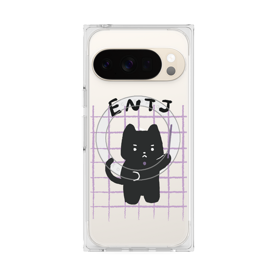 プレミアムスクエアケース with Pixelsnap［ オリジナル - ENTJ 指揮官 - キャラクター ］