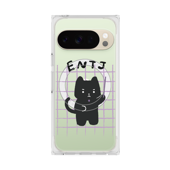プレミアムスクエアケース with Pixelsnap［ オリジナル - ENTJ 指揮官 - キャラクター ］