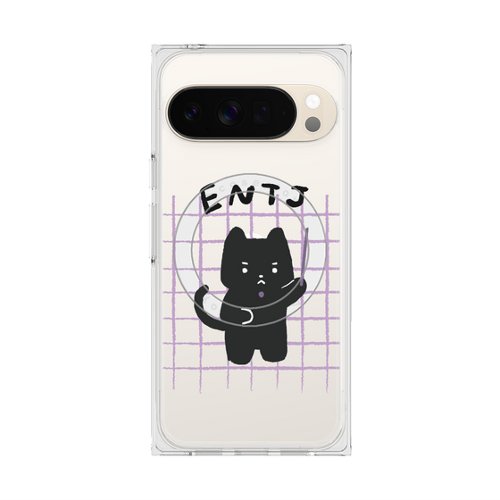 プレミアムスクエアケース with Pixelsnap［ オリジナル - ENTJ 指揮官 - キャラクター ］