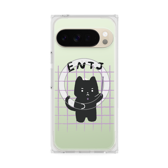 プレミアムスクエアケース with Pixelsnap［ オリジナル - ENTJ 指揮官 - キャラクター ］