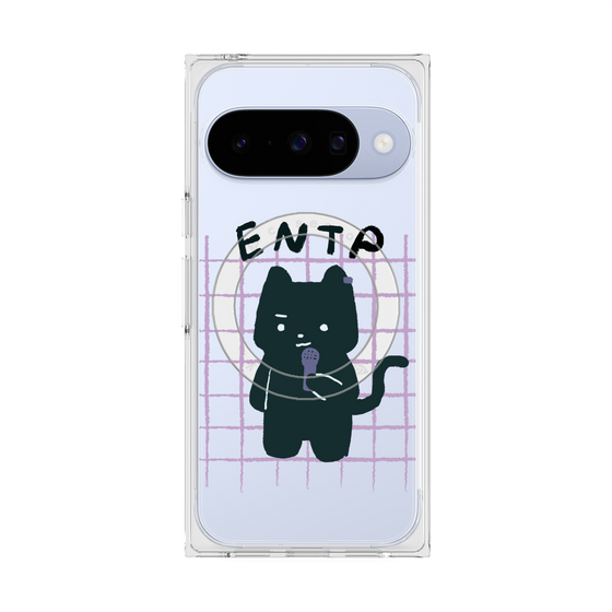プレミアムスクエアケース with Pixelsnap［ オリジナル - ENTP 討論者 - キャラクター ］