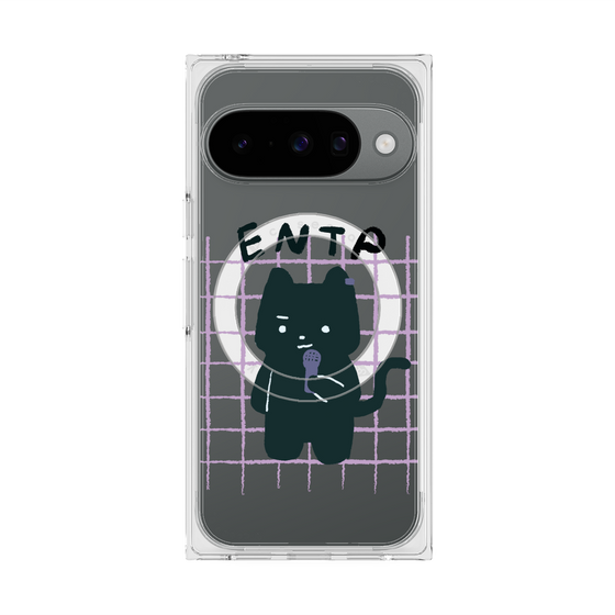 プレミアムスクエアケース with Pixelsnap［ オリジナル - ENTP 討論者 - キャラクター ］