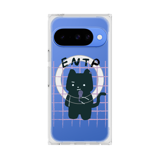 プレミアムスクエアケース with Pixelsnap［ オリジナル - ENTP 討論者 - キャラクター ］