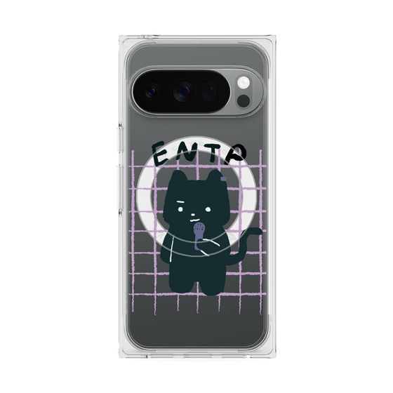 プレミアムスクエアケース with Pixelsnap［ オリジナル - ENTP 討論者 - キャラクター ］