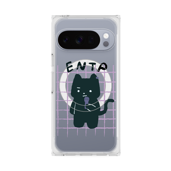 プレミアムスクエアケース with Pixelsnap［ オリジナル - ENTP 討論者 - キャラクター ］
