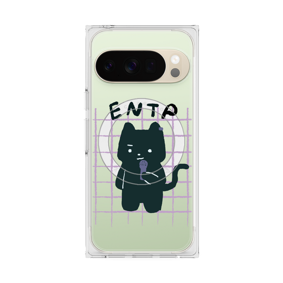 プレミアムスクエアケース with Pixelsnap［ オリジナル - ENTP 討論者 - キャラクター ］