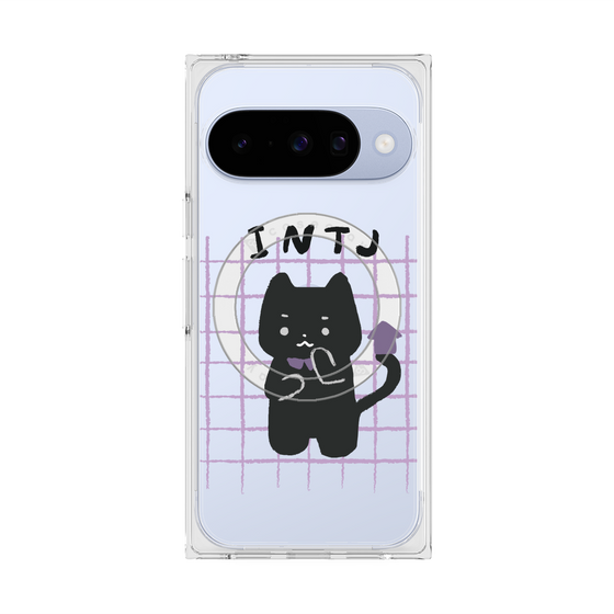プレミアムスクエアケース with Pixelsnap［ オリジナル - INTJ 建築家 - キャラクター ］