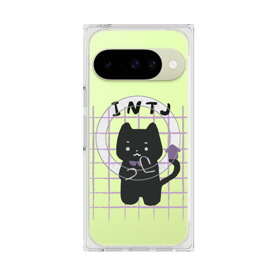 プレミアムスクエアケース with Pixelsnap［ オリジナル - INTJ 建築家 - キャラクター ］
