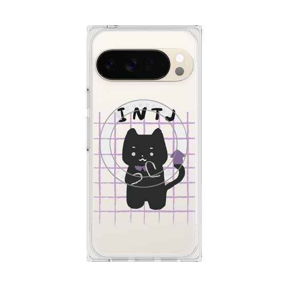 プレミアムスクエアケース with Pixelsnap［ オリジナル - INTJ 建築家 - キャラクター ］