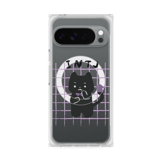 プレミアムスクエアケース with Pixelsnap［ オリジナル - INTJ 建築家 - キャラクター ］