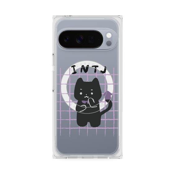 プレミアムスクエアケース with Pixelsnap［ オリジナル - INTJ 建築家 - キャラクター ］