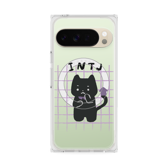 プレミアムスクエアケース with Pixelsnap［ オリジナル - INTJ 建築家 - キャラクター ］