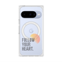 プレミアムスクエアケース with Pixelsnap［ オリジナル - ドットオーバーレイ - FOLLOW YOUR HEART/A ］