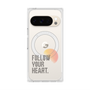 プレミアムスクエアケース with Pixelsnap［ オリジナル - ドットオーバーレイ - FOLLOW YOUR HEART/A ］