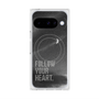 プレミアムスクエアケース with Pixelsnap［ オリジナル - ドットオーバーレイ - FOLLOW YOUR HEART/B ］