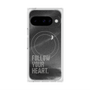 プレミアムスクエアケース with Pixelsnap［ オリジナル - ドットオーバーレイ - FOLLOW YOUR HEART/B ］