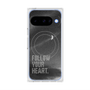 プレミアムスクエアケース with Pixelsnap［ オリジナル - ドットオーバーレイ - FOLLOW YOUR HEART/B ］