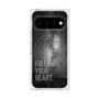 プレミアムスクエアケース with Pixelsnap［ オリジナル - ドットオーバーレイ - FOLLOW YOUR HEART/C ］