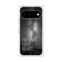 プレミアムスクエアケース with Pixelsnap［ オリジナル - ドットオーバーレイ - FOLLOW YOUR HEART/C ］