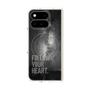 プレミアムスクエアケース with Pixelsnap［ オリジナル - ドットオーバーレイ - FOLLOW YOUR HEART/C ］