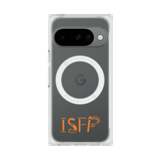 プレミアムスクエアケース with Pixelsnap［ オリジナル - ISFP 冒険家 - アルファベット ］