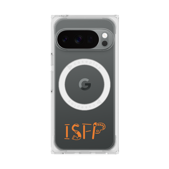 プレミアムスクエアケース with Pixelsnap［ オリジナル - ISFP 冒険家 - アルファベット ］