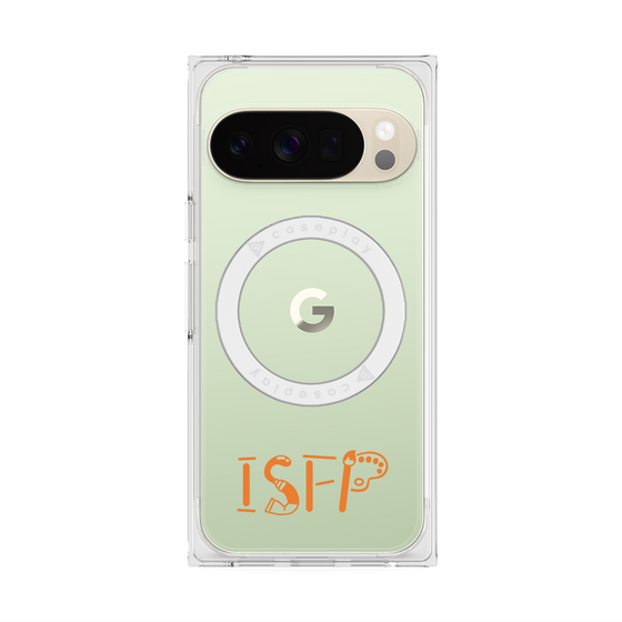 プレミアムスクエアケース with Pixelsnap［ オリジナル - ISFP 冒険家 - アルファベット ］