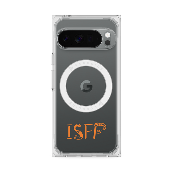 プレミアムスクエアケース with Pixelsnap［ オリジナル - ISFP 冒険家 - アルファベット ］