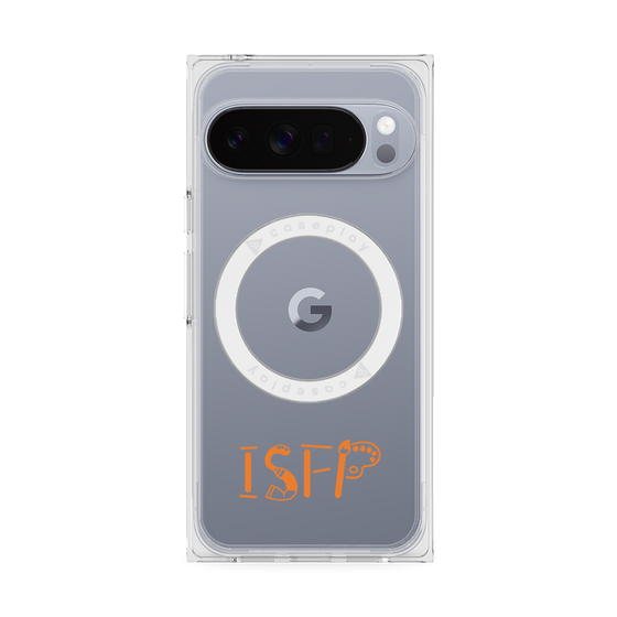 プレミアムスクエアケース with Pixelsnap［ オリジナル - ISFP 冒険家 - アルファベット ］