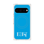 プレミアムスクエアケース with Pixelsnap［ オリジナル - ESFJ 領事 - アルファベット - ブルー ］
