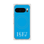 プレミアムスクエアケース with Pixelsnap［ オリジナル - ISFJ 擁護者 - アルファベット - ブルー ］