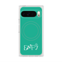 プレミアムスクエアケース with Pixelsnap［ オリジナル - ENFJ 主人公 - アルファベット - グリーン ］