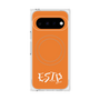 プレミアムスクエアケース with Pixelsnap［ オリジナル - ESTP 起業家 - アルファベット - オレンジ ］