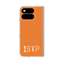 プレミアムスクエアケース with Pixelsnap［ オリジナル - ISTP 巨匠 - アルファベット - オレンジ ］
