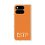 プレミアムスクエアケース with Pixelsnap［ オリジナル - ISTP 巨匠 - アルファベット - オレンジ ］