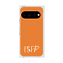 プレミアムスクエアケース with Pixelsnap［ オリジナル - ISFP 冒険家 - アルファベット - オレンジ ］