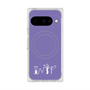 プレミアムスクエアケース with Pixelsnap［ オリジナル - INTP 論理学者 - アルファベット - パープル ］