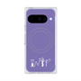 プレミアムスクエアケース with Pixelsnap［ オリジナル - INTP 論理学者 - アルファベット - パープル ］
