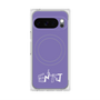 プレミアムスクエアケース with Pixelsnap［ オリジナル - ENTJ 指揮官 - アルファベット - パープル ］