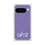 プレミアムスクエアケース with Pixelsnap［ オリジナル - ENTJ 指揮官 - アルファベット - パープル ］