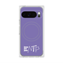 プレミアムスクエアケース with Pixelsnap［ オリジナル - ENTP 討論者 - アルファベット - パープル ］