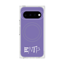 プレミアムスクエアケース with Pixelsnap［ オリジナル - ENTP 討論者 - アルファベット - パープル ］