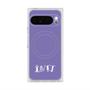プレミアムスクエアケース with Pixelsnap［ オリジナル - INTJ 建築家 - アルファベット - パープル ］