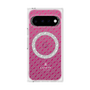 プレミアムスクエアケース with Pixelsnap［ LANVIN COLLECTION - ロゴパターン ］