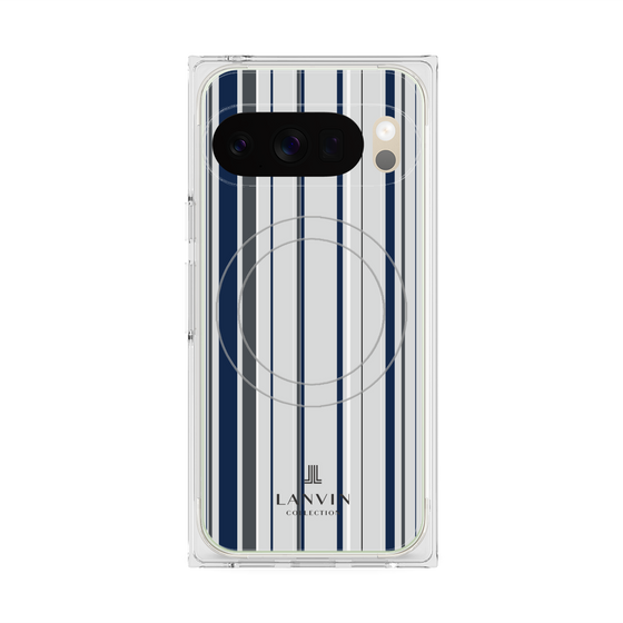 プレミアムスクエアケース with Pixelsnap［ LANVIN COLLECTION - ストライプ ］
