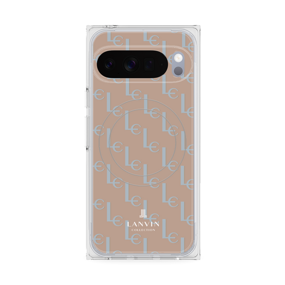 プレミアムスクエアケース with Pixelsnap［ LANVIN COLLECTION - ジオメトリック ］