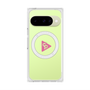 プレミアムスクエアケース with Pixelsnap［ オリジナル - caseplayロゴ - ピンク/C ］