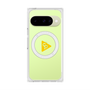 プレミアムスクエアケース with Pixelsnap［ オリジナル - caseplayロゴ - イエロー/C ］