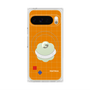 プレミアムスクエアケース with Pixelsnap［ Mod Deco - オリジナル - レトロオレンジ ］